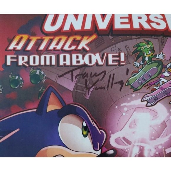 Sonic Universe Comic #35 Feb 2012 Babylon Rising Part 3 of 4 Signed Copy - Picture 7 of 10